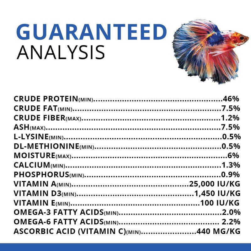 Fluval Bug Bites Color Enhancing Fish Food for Betta Fish, Flakes for Small to Medium Sized Fish, 0.63 oz., A7366, Brown - Image 5